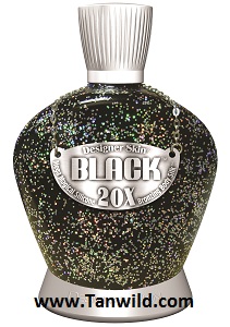 Black 20X Tanning Lotion by Designer Skin